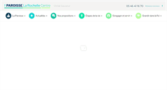 Desktop Screenshot of paroisse-larochellecentre.fr